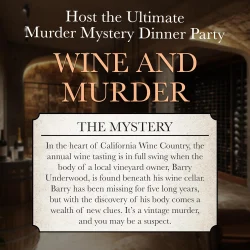 A Taste for Wine & Murder Game