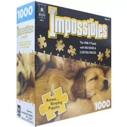 Impossibles Puzzles - Awww...Sleeping Puppies Dogs