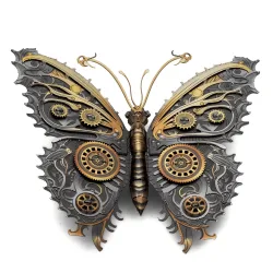 Steampunk Butterfly Butterflies and Insects