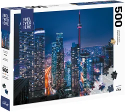 Toronto At Night, Ontario Canada