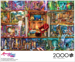 The Grand Fiction Library - Scratch and Dent Collage