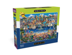 Playful Art Series: Dowdle World Pieces Travel