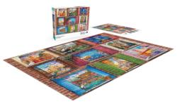 Windows Open to the World Animals Jigsaw Puzzle