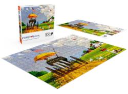 Wait 'Till Martha Sees What I'm Bringing Home Countryside Jigsaw Puzzle