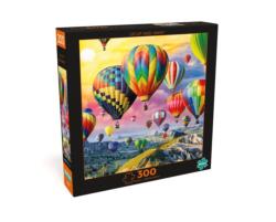 Up, Up, And Away Hot Air Balloon Jigsaw Puzzle