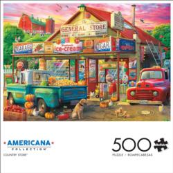 Country Store Americana Jigsaw Puzzle