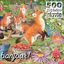 Bonjour: Foxes in the Veggie Patch Forest Animal