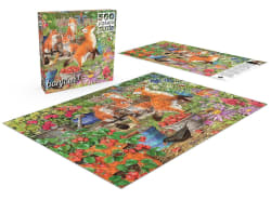 Bonjour: Foxes in the Veggie Patch Forest Animal