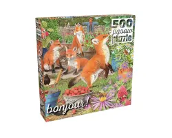 Bonjour: Foxes in the Veggie Patch Forest Animal