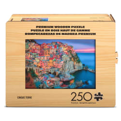 Wood Puzzle: Cinque Terre Travel