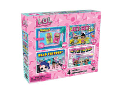 4 X 1 Kids Multipack - LOL Travel Game & Toy