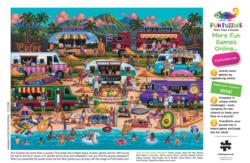 Hawaiian Food Truck Festival Car Jigsaw Puzzle
