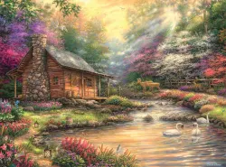 Chuck Pinson's Escapes: Brookside Retreat Cabin & Cottage