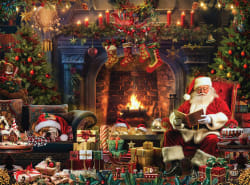 Santa at Home Christmas