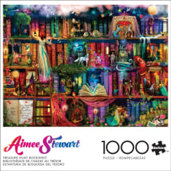 1000pc Aimee Stewart:  Treasure Hunt Bookshelf Fantasy
