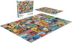 Licensed Collage: Exotic Destinations Travel