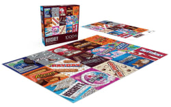 Hershey Candy Grid Collage