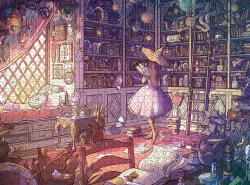 Witch's Library Around the House