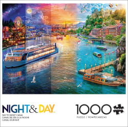 Day to Night Canal Landmarks & Monuments