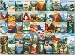 Sapphire Select: Our National Parks Collage