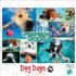 Underwater Dogs Dogs Jigsaw Puzzle