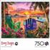 Pooches in Paradise Dogs Jigsaw Puzzle