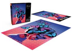 Mariposas Gothic Art Jigsaw Puzzle