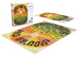 You're The Sunflower Quotes & Inspirational Jigsaw Puzzle