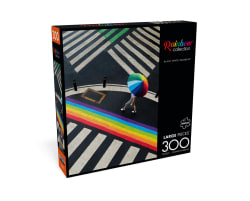 Black White Rainbow Rainbow & Gradient
