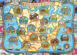 Cryptids of North America Maps & Geography