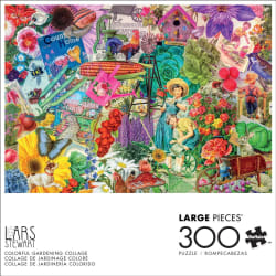 Colorful Gardening Collage Flower & Garden