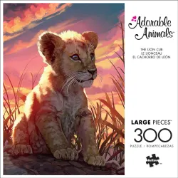 Adorable Animals:  The Lion Cub Animals