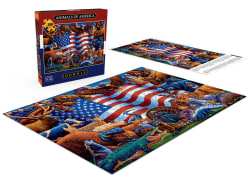 Animals of America Patriotic