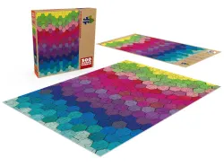 Hexagon Multicolor B Pattern & Geometric