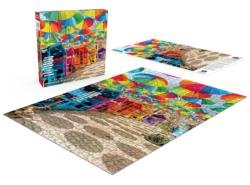 Umbrella Spectrum Photography Jigsaw Puzzle