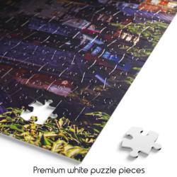 Blanc Series: Hallstatt, Austria Mountain Jigsaw Puzzle
