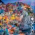 BLANC: Dusk at Cinque Terre Travel Jigsaw Puzzle