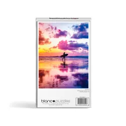 BLANC: Sunset Surfer, California Beach & Ocean