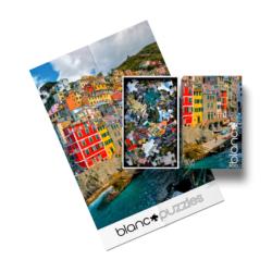BLANC Series: Brights of Cinque Terre Italy Jigsaw Puzzle
