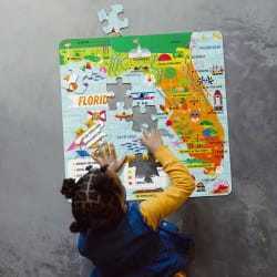 State Puzzle: Florida Maps & Geography