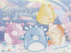 Squish Squad Glitter Game & Toy