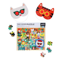 Decoder Puzzle - Busy Reader Animals