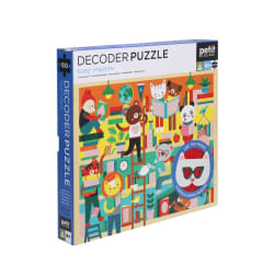 Decoder Puzzle - Busy Reader Animals