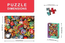 Marble Madness Nostalgic & Retro Jigsaw Puzzle