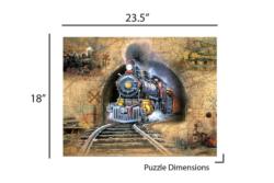Full Speed Ahead! Train Jigsaw Puzzle