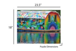 The Boat House Boat Jigsaw Puzzle
