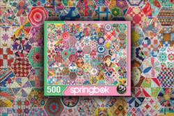 Crazy Quilts Quilting & Crafts Jigsaw Puzzle