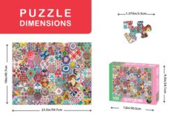 Crazy Quilts Quilting & Crafts Jigsaw Puzzle