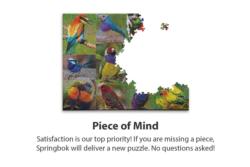 Birds Of Paradise Birds Jigsaw Puzzle