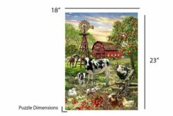 Barnyard Animals Farm Jigsaw Puzzle